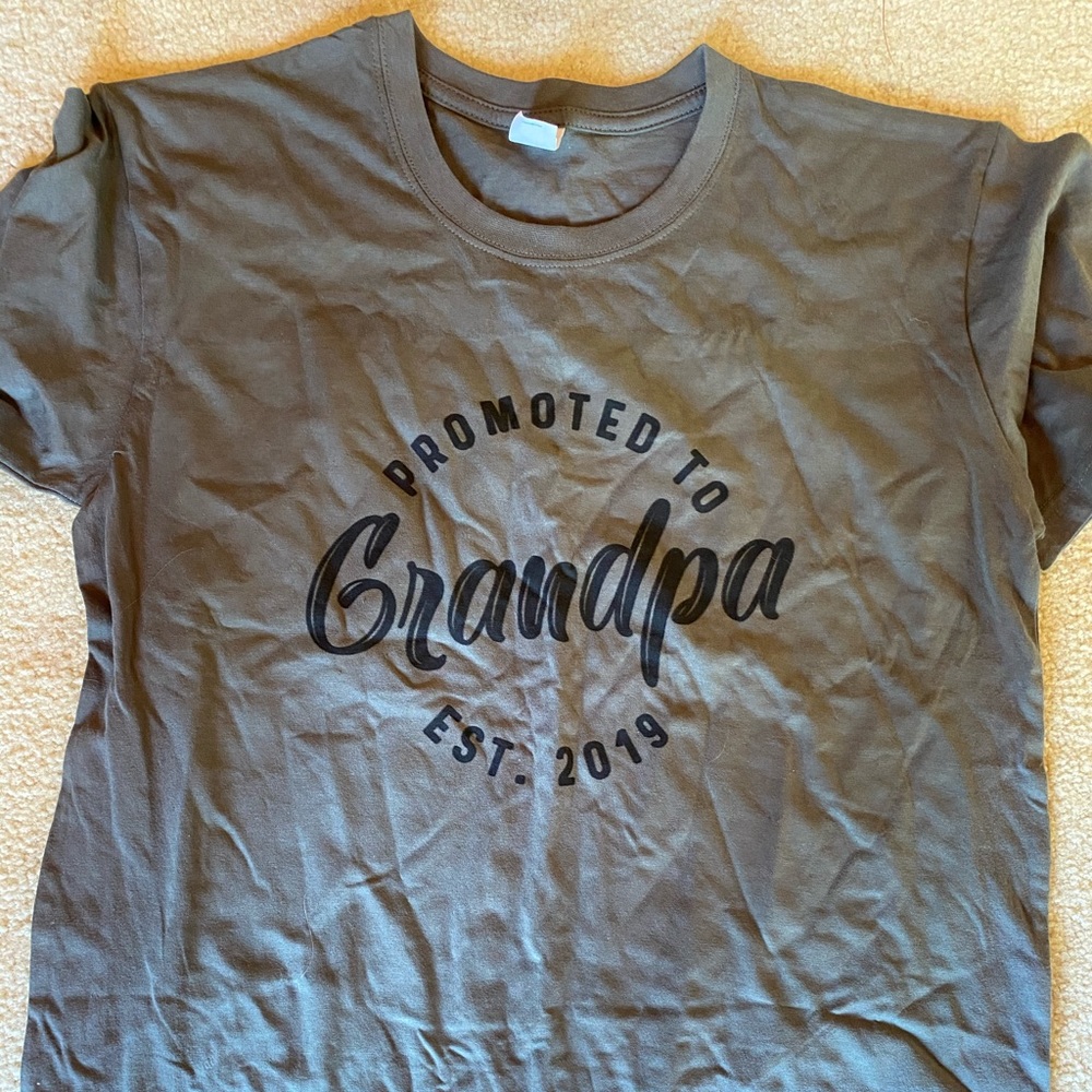 Promoted to grandpa 2019
